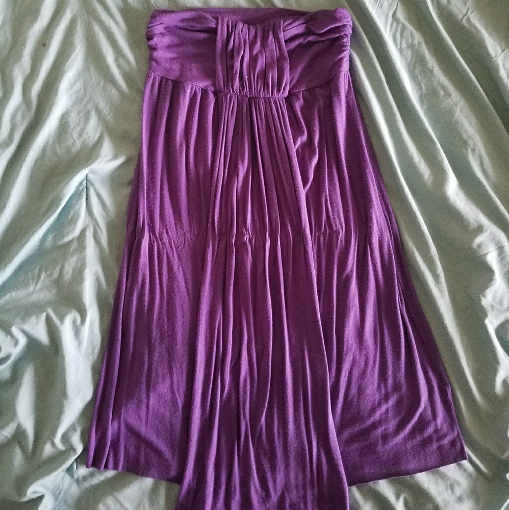 Strapless dress